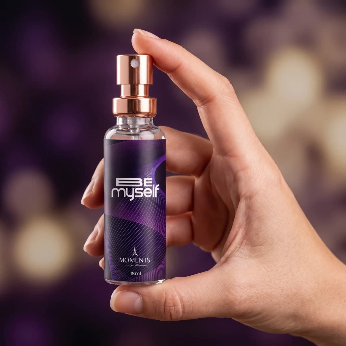 BE MYSELF 15ml — Perfume Amadeirado Floral Masculino