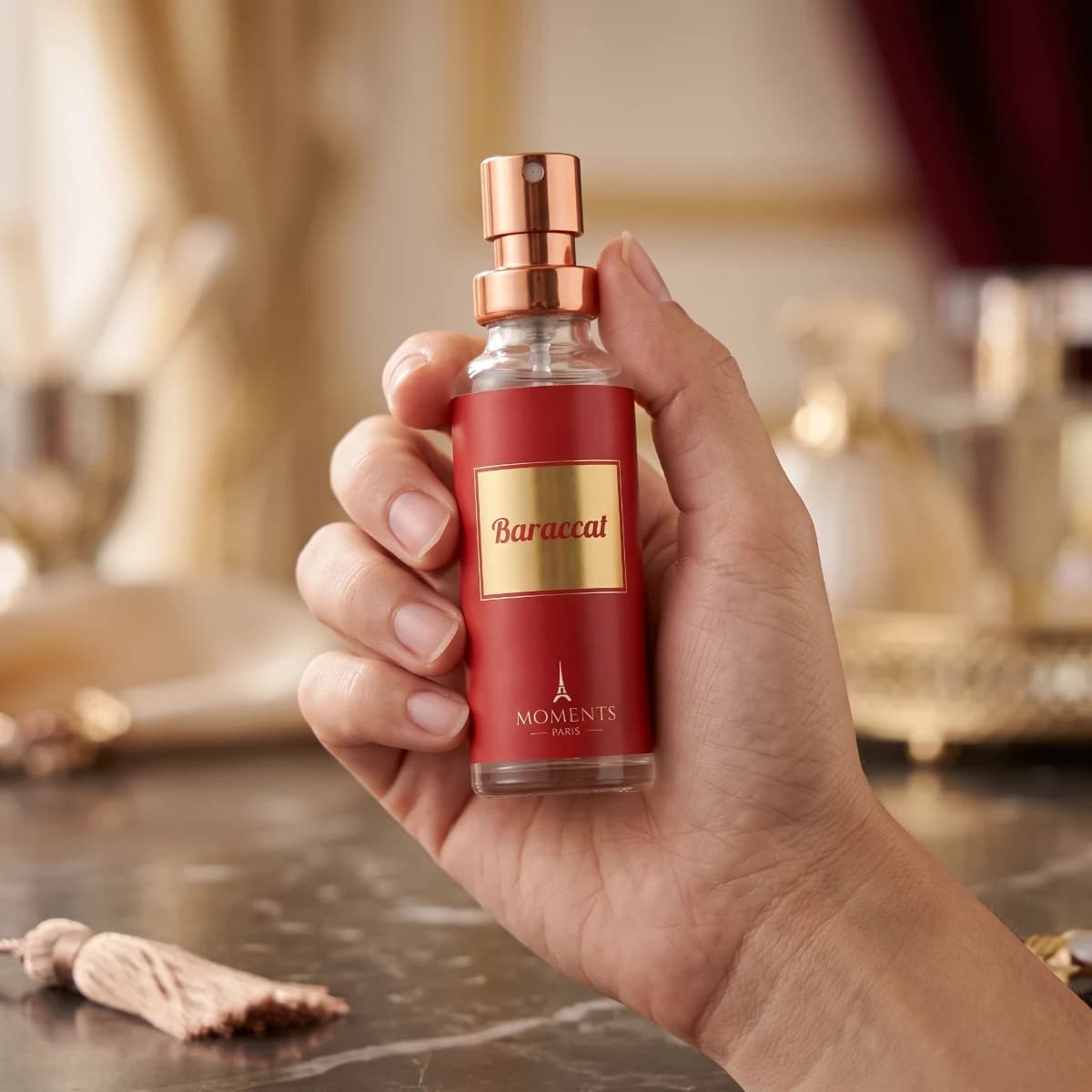 BARACCAT 15ml — Perfume Ambarado Amadeirado Unissex