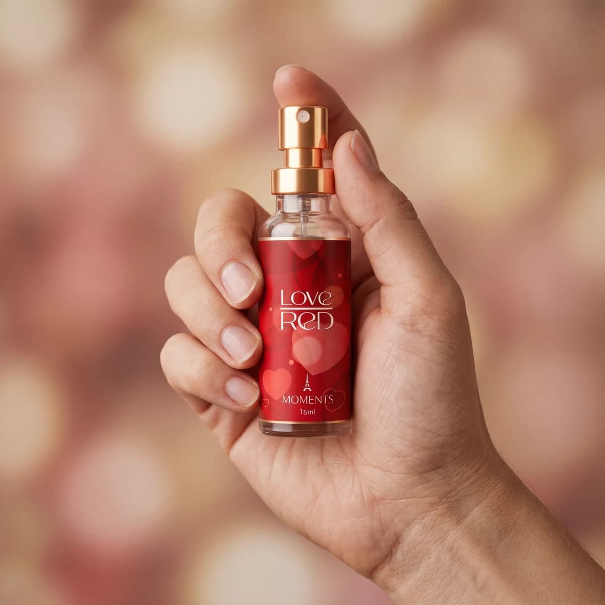 LOVE RED 15ml — Perfume Floral Frutado Feminino