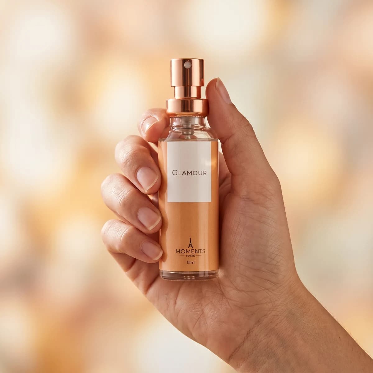 GLAMOUR 15ml — Perfume Floral Amadeirado Feminino