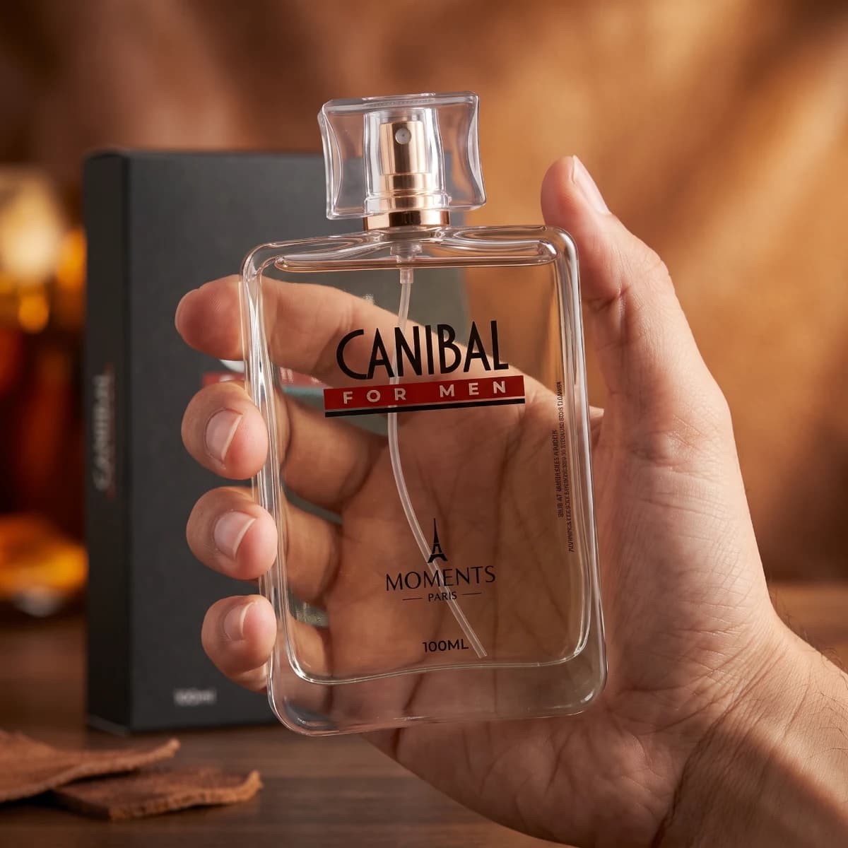 CANIBAL 100ml — Perfume Aromático Amadeirado Masculino