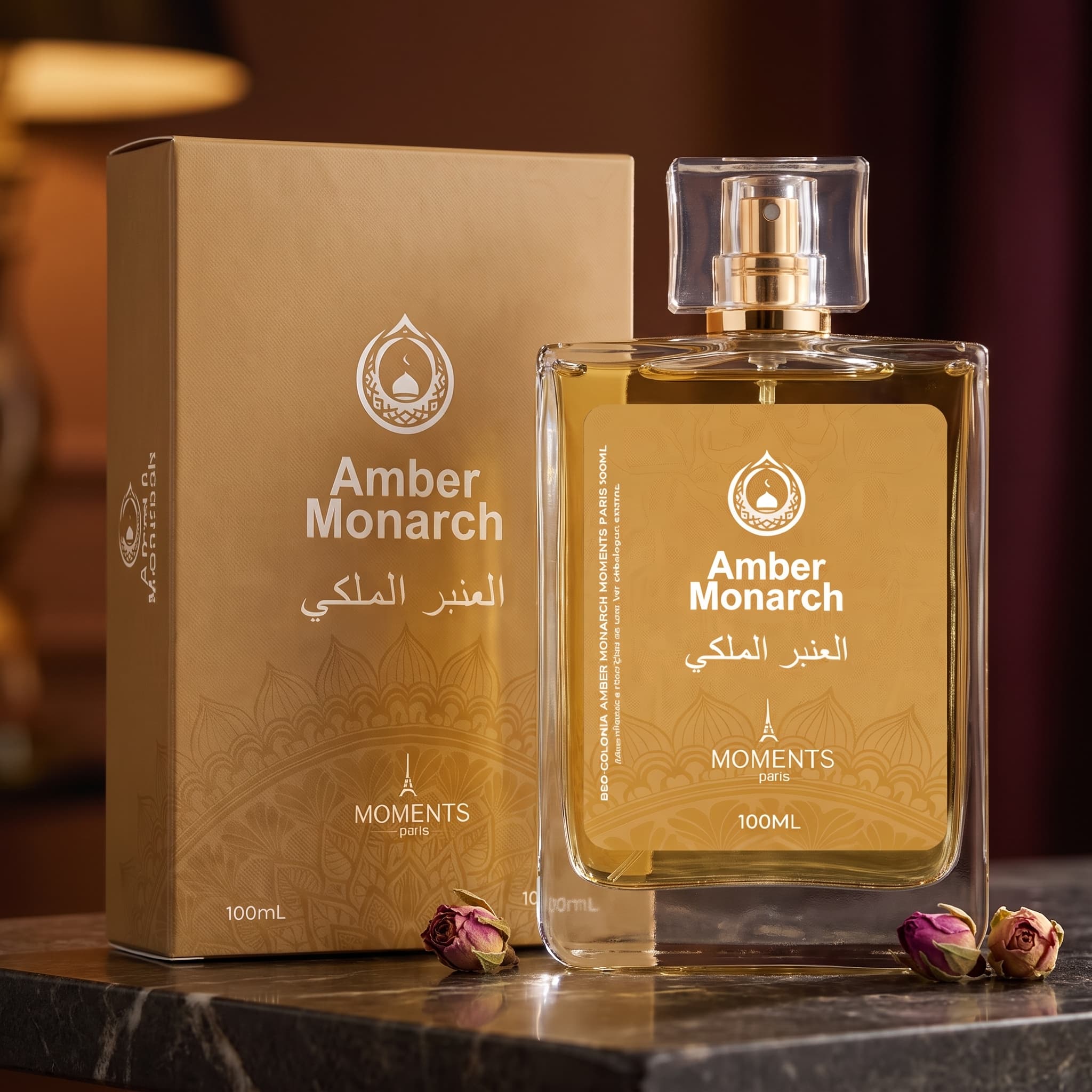 AMBER MONARCH 100ml — Perfume Oriental Amadeirado Unissex