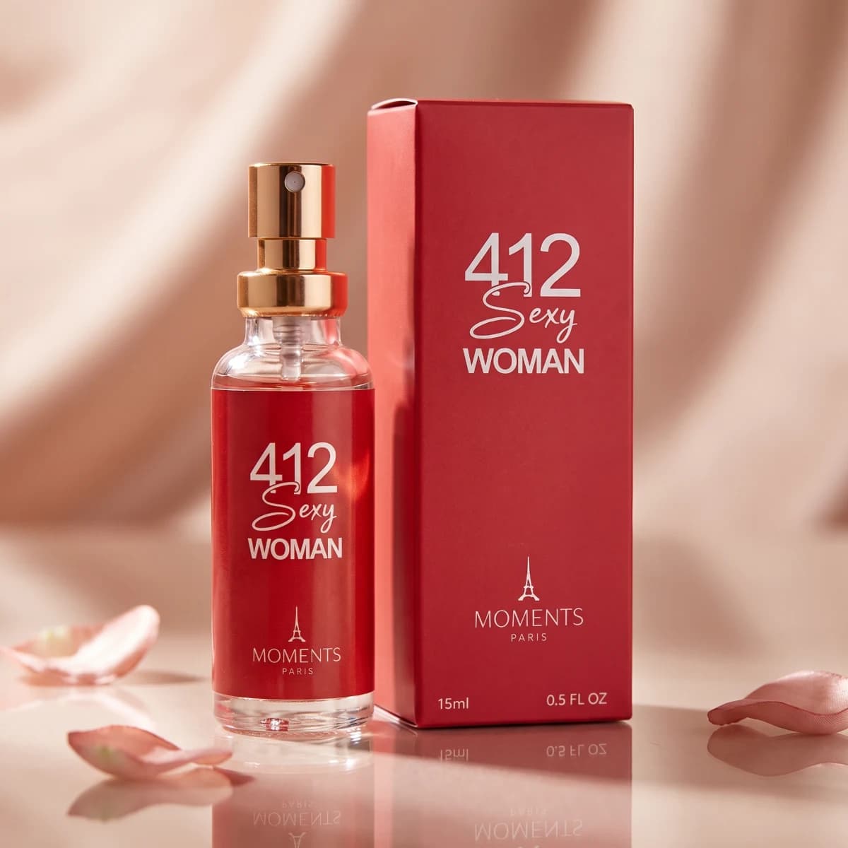 412 SEXY WOMAN 15ml — Perfume Oriental Floral Feminino — Perfumes Femininos