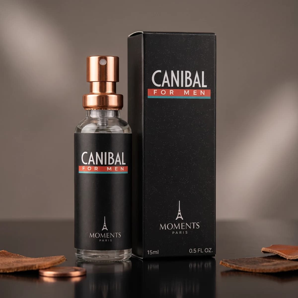 CANIBAL 15ml — Perfume Aromático Amadeirado Masculino — Perfumes Masculinos