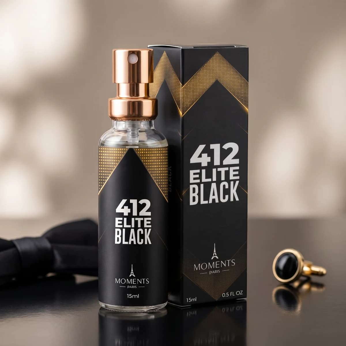 412 ELITE BLACK - 15ml — Perfumes Masculinos