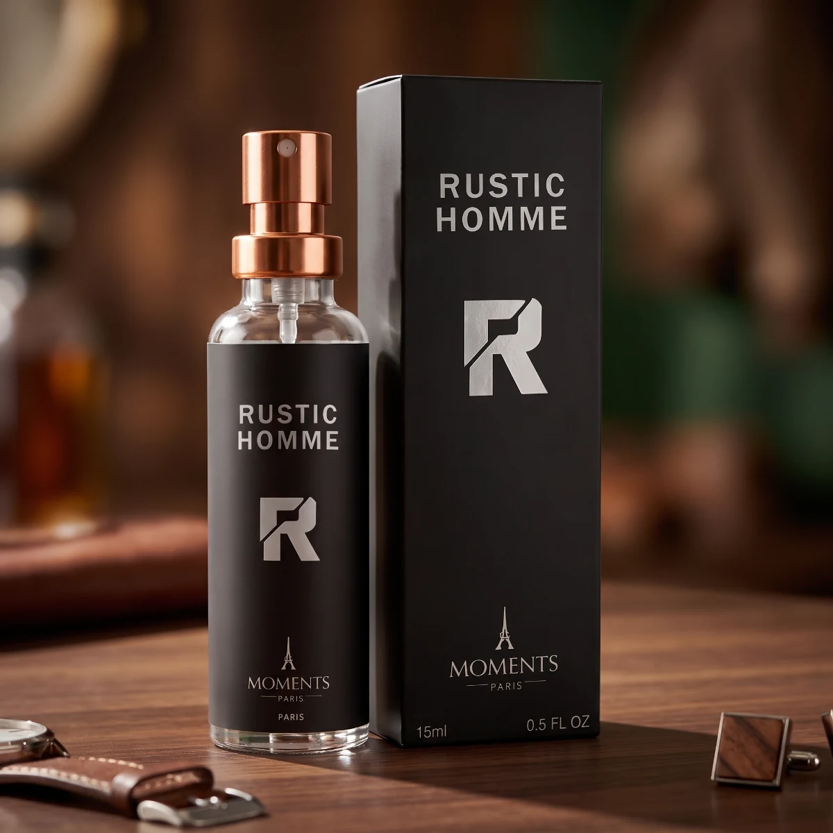 RUSTIC HOMME 15ml — Perfume Aromático Fougère Masculino — Perfumes Masculinos