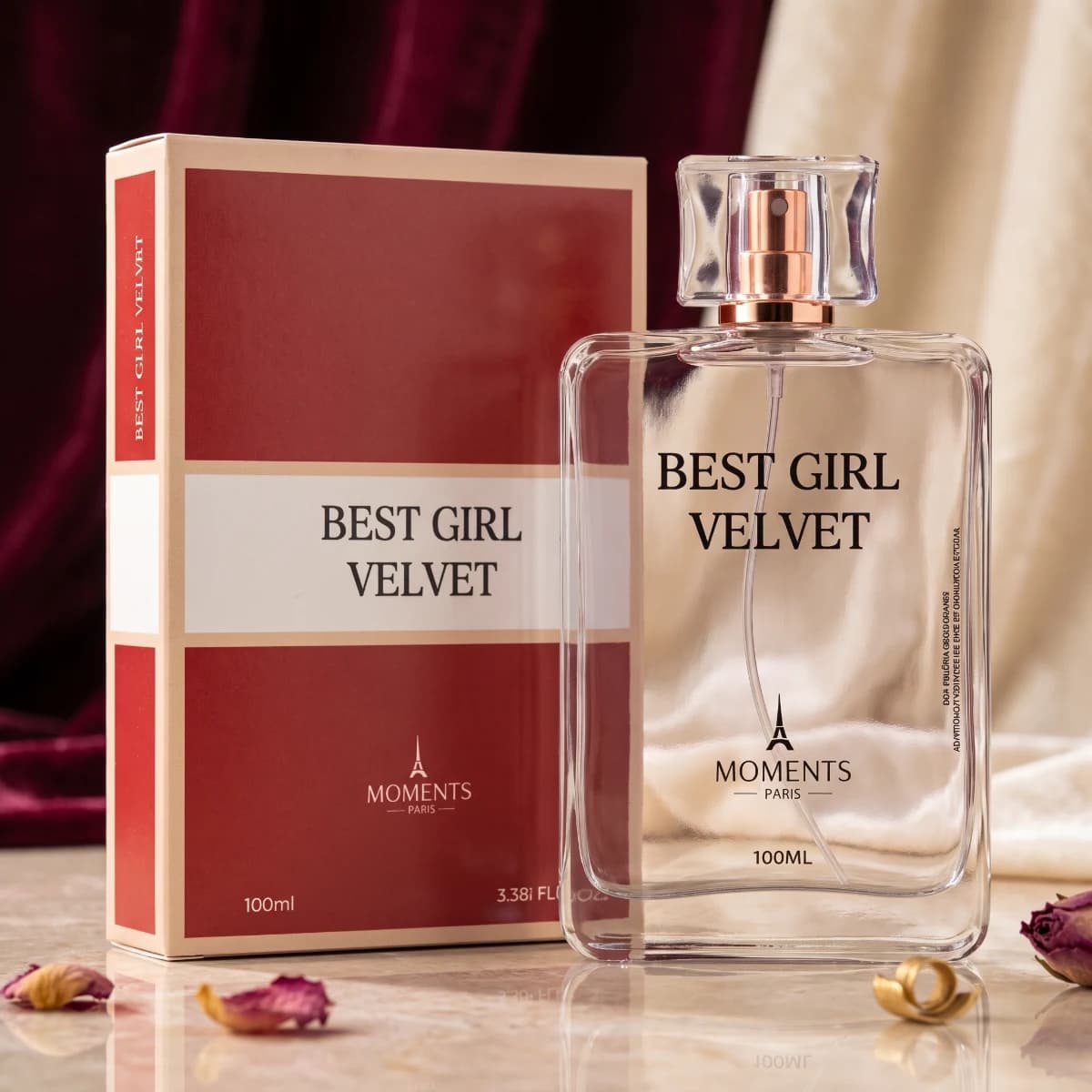 BEST GIRL VELVET 100ml — Perfume Floral Frutado Feminino — Perfumes Femininos