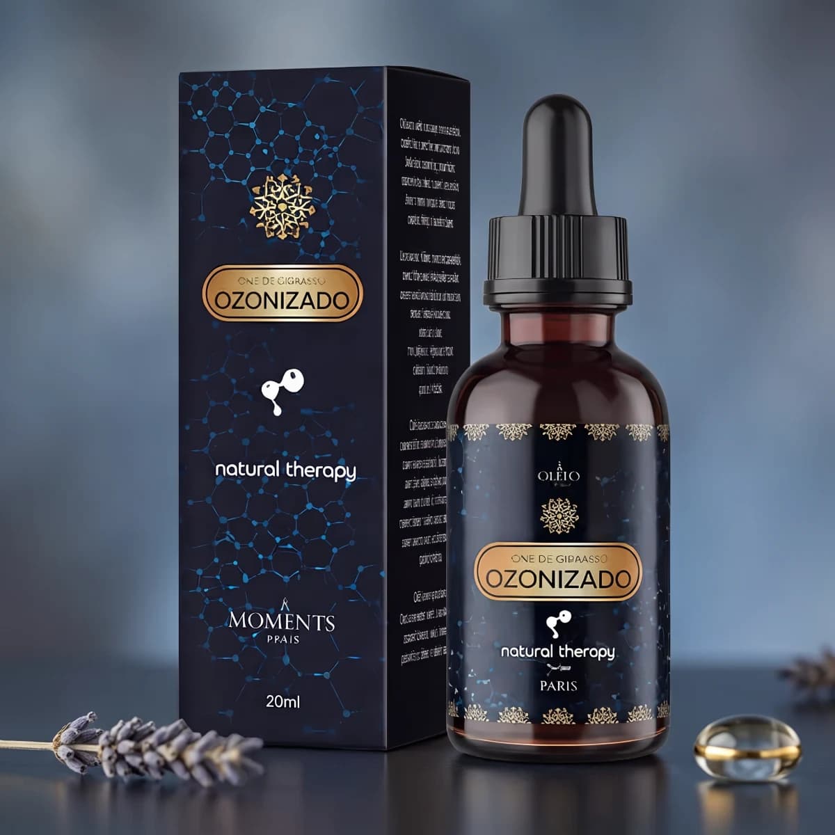 Óleo de Girassol Ozonizado — Nutrição e Proteção Capilar — Cosméticos Capilares