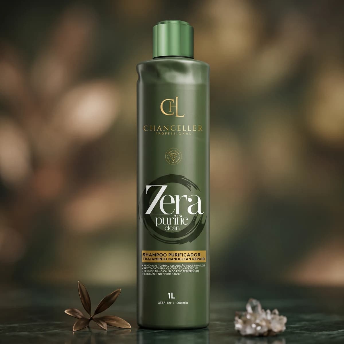 Shampoo Purific Clean Zera — Limpeza Profunda Capilar — Cosméticos Capilares