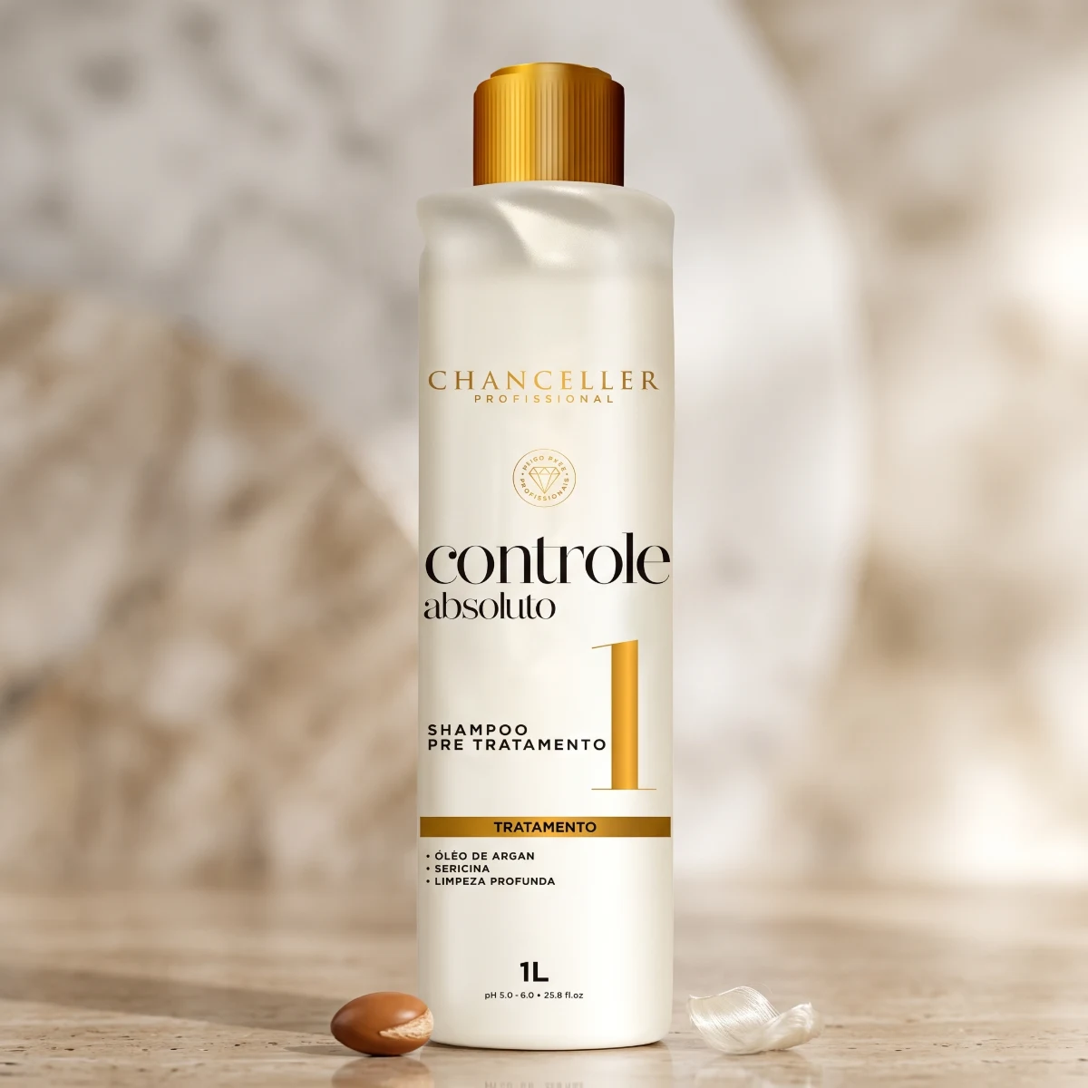 Shampoo Pré-Tratamento Controle Absoluto Step 1 — Anti-Frizz Capilar — Cosméticos Capilares