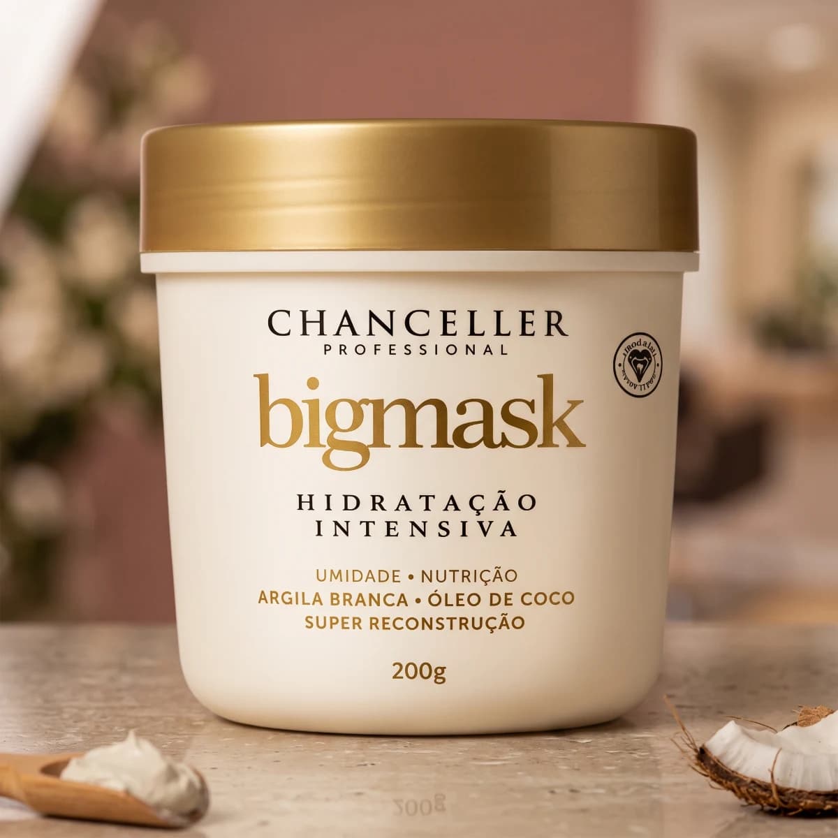 Big Mask Hidratação Intensiva Máscara — Tratamento Capilar Profundo — Cosméticos Capilares