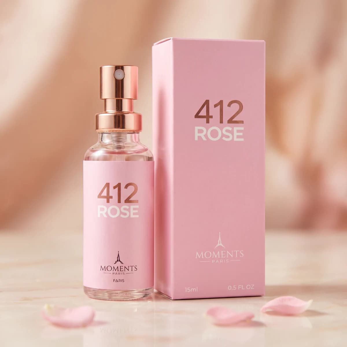 412 ROSE 15ml — Perfume Floral Frutado Feminino — Perfumes Femininos