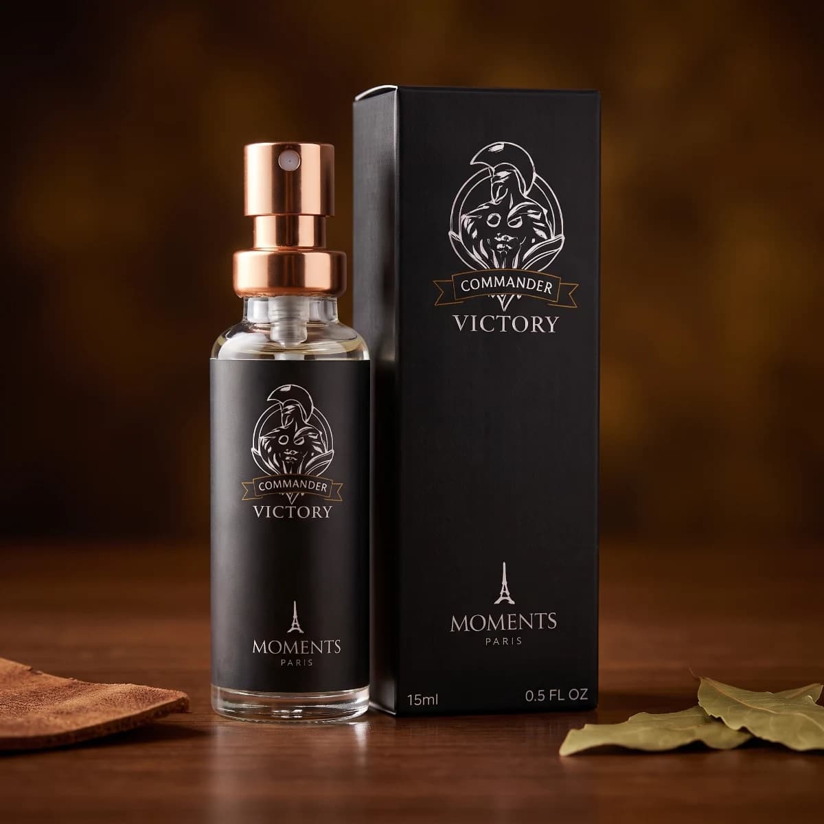 COMANDER VICTORY 15ml — Perfume Oriental Ambarado Masculino — Perfumes Masculinos