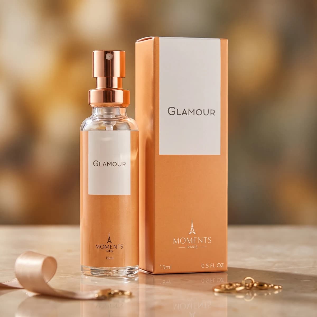 GLAMOUR 15ml — Perfume Floral Amadeirado Feminino