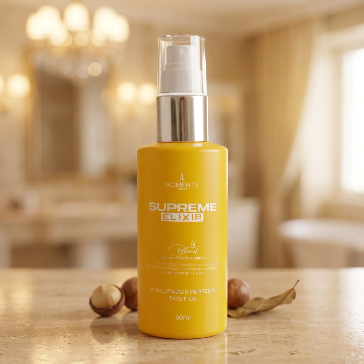 Blend Supreme Elixir 60 ml — Óleo Capilar Premium — Cosméticos Capilares