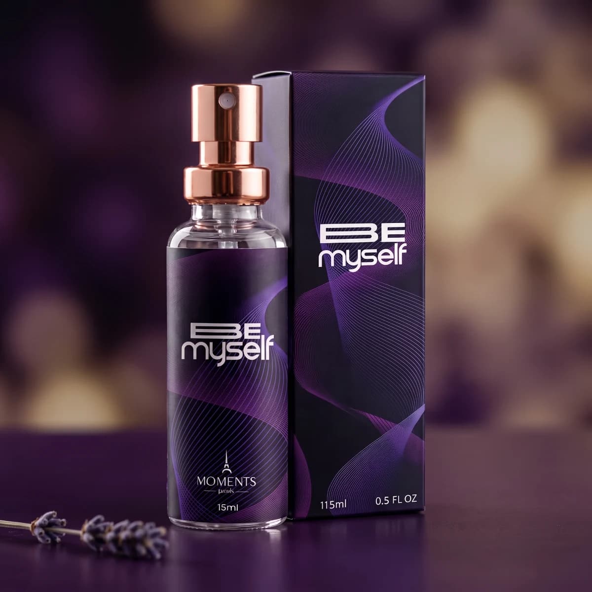 BE MYSELF 15ml — Perfume Amadeirado Floral Masculino