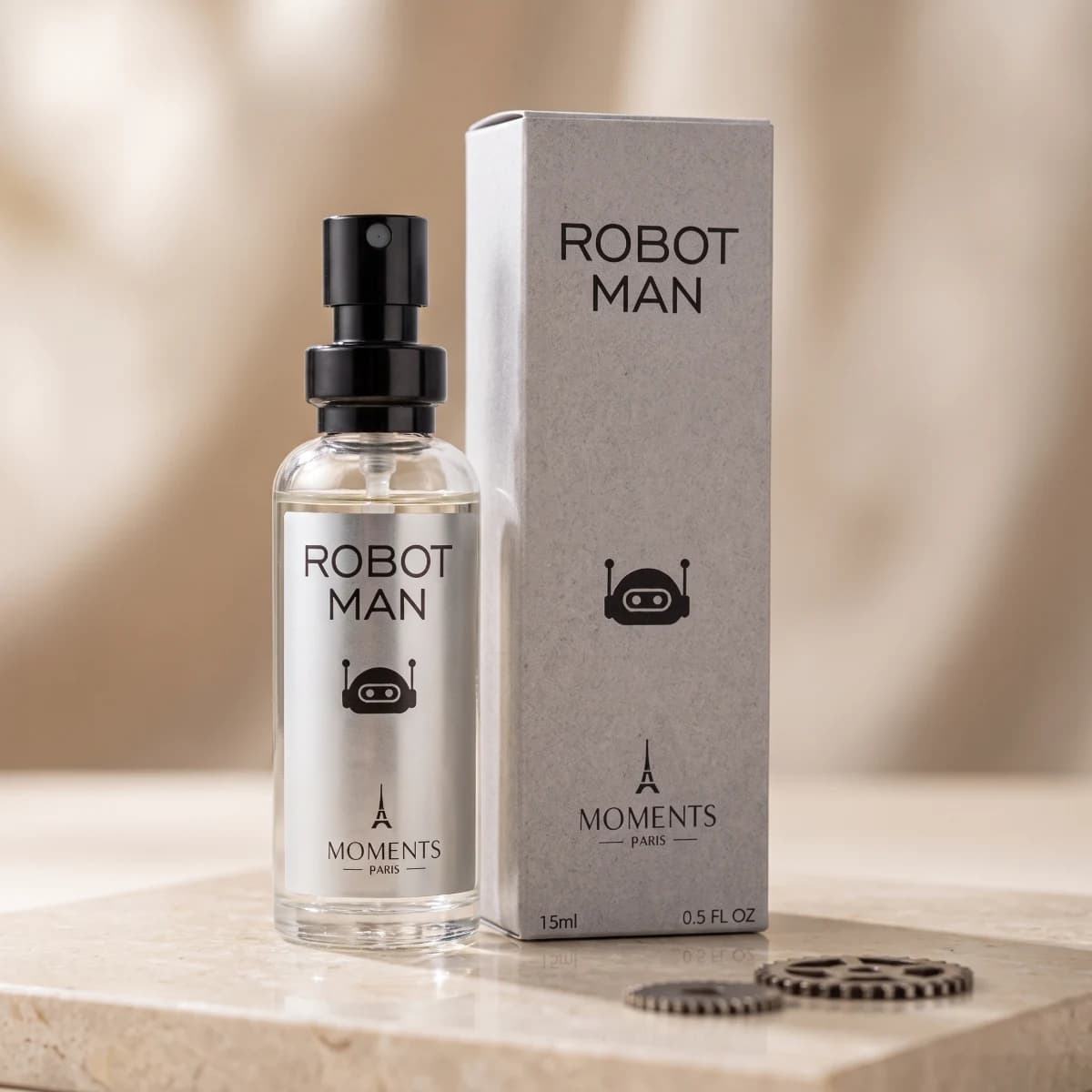 ROBOT MAN 15ml — Perfume Oriental Amadeirado Masculino — Perfumes Masculinos