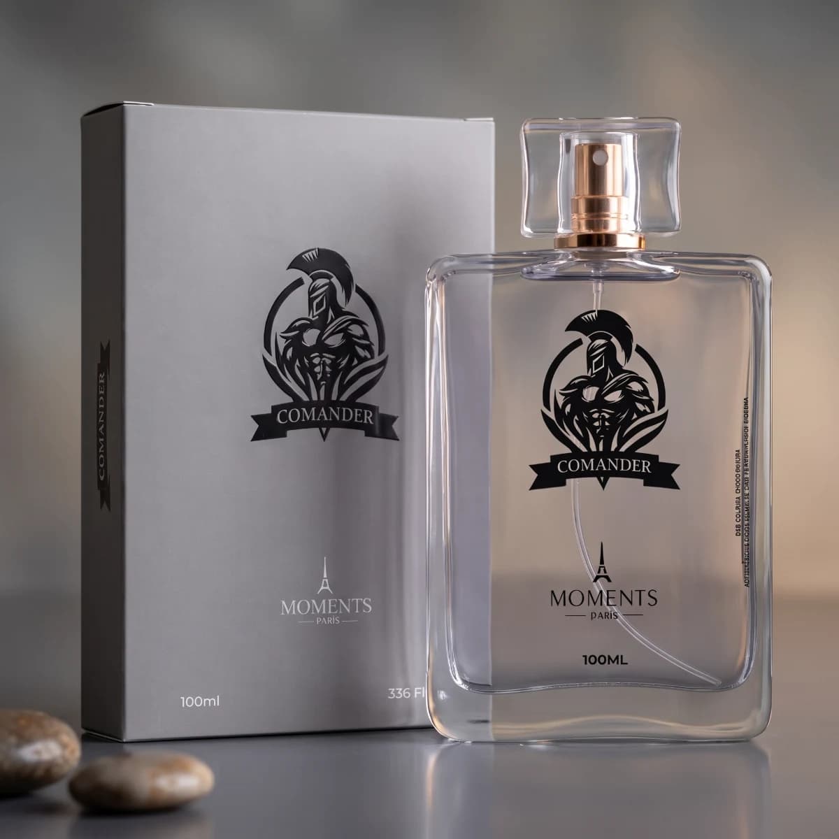 COMANDER 100ml — Perfume Amadeirado Aquático Masculino
