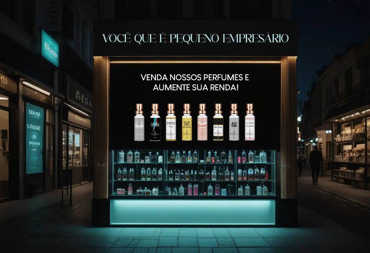 Negócio Lucrativo de perfumes com baixo investimento
